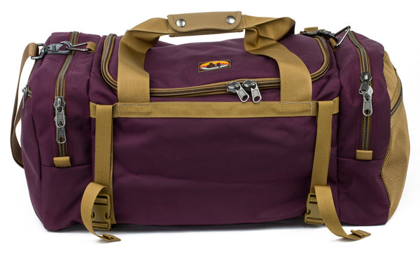 The Large Skookum Dog Road Duffel in Aubergine (dark purple) 1050 Ballistic.